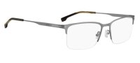 BOSS 1850 MÄNNER HALBRANDFASSUNG R81-GRAU