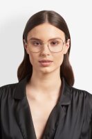 BOSS 1866 Frauen Vollrandfassung I46-Schwarz Gold