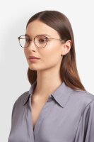 BOSS 1867 Frauen Vollrandfassung I46-Schwarz Gold