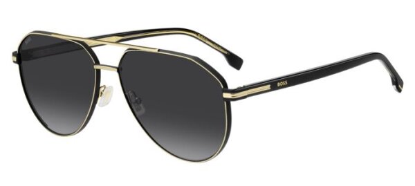 BOSS 1747/S MÄNNER VOLLRANDFASSUNG RHL-GOLD SCHWARZ