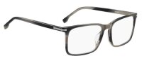 BOSS 1753/G MÄNNER VOLLRANDFASSUNG 2W8-HORN GRAU