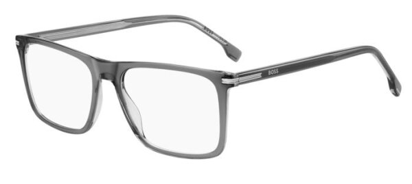 BOSS 1754 Männer Vollrandfassung CBL-Grau Kristall