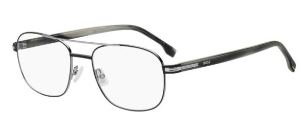 BOSS 1756 Männer Vollrandfassung TI7-Schwarz Grau