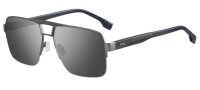 BOSS 1767/S MÄNNER HALBRANDFASSUNG R80-GRAU