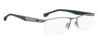 BOSS 1770 MÄNNER HALBRANDFASSUNG 6LB-GRAU