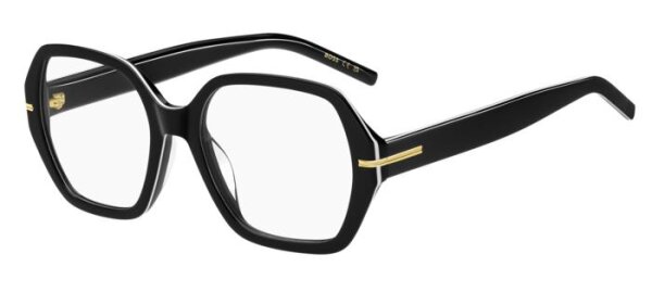 BOSS 1780/G Frauen Vollrandfassung P56-Schwarz Weiss