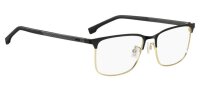 BOSS 1802/F MÄNNER VOLLRANDFASSUNG I46-SCHWARZ GOLD