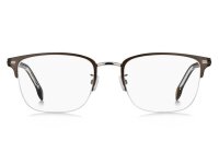 BOSS 1729/G Männer Halbrandfassung 12R-Braun Grau