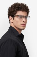BOSS 1729/G Männer Halbrandfassung I46-Schwarz Gold
