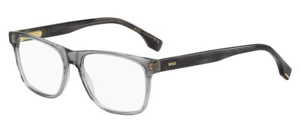BOSS 1646 Männer Vollrandfassung 2W8-Horn Grau