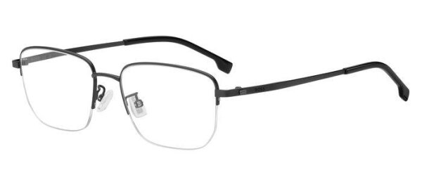 BOSS 1675/F Männer Halbrandfassung 003-Schwarz