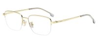 BOSS 1675/F MÄNNER HALBRANDFASSUNG J5G-GOLD