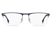 BOSS 1487 Männer Halbrandfassung KU0-Blau Grau