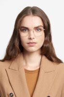 BOSS 1529 Frauen Vollrandfassung 83I-Gold Grau