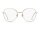 BOSS 1529 Frauen Vollrandfassung 83I-Gold Grau