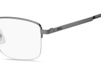 BOSS 1474/F Männer Halbrandfassung KJ1-Grau