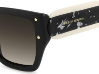 HER 0323/S Frauen Vollrandfassung 80S-Schwarz Weiss