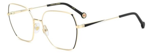 HER 0337 FRAUEN VOLLRANDFASSUNG RHL-GOLD SCHWARZ