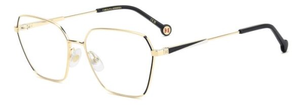 HER 0338 FRAUEN VOLLRANDFASSUNG RHL-GOLD SCHWARZ