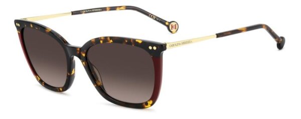 HER 0344/S Frauen Vollrandfassung 65T-Havanna Burgundy
