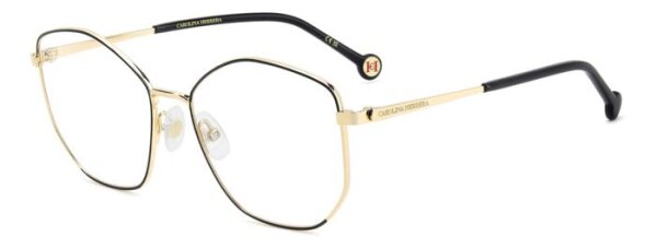 HER 0345 FRAUEN VOLLRANDFASSUNG RHL-GOLD SCHWARZ
