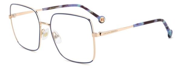 HER 0346 Frauen Vollrandfassung LKS-Gold Blau