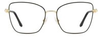 HER 0321 FRAUEN VOLLRANDFASSUNG RHL-GOLD SCHWARZ