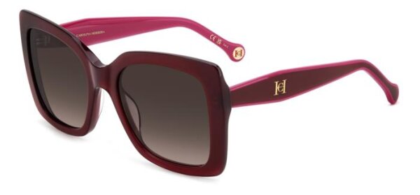 HER 0258/G/S Frauen Vollrandfassung LHF-Burgundy