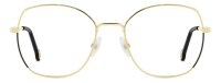 HER 0281 Frauen Vollrandfassung I46-Schwarz Gold