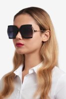 HER 0216/G/S Frauen Halbrandfassung 2M2-Schwarz Gold