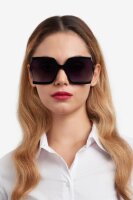 HER 0216/G/S Frauen Halbrandfassung 2M2-Schwarz Gold
