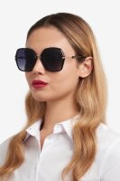 HER 0217/S Frauen Vollrandfassung 2M2-Schwarz Gold