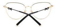 HER 0220 Frauen Vollrandfassung 2M2-Schwarz Gold