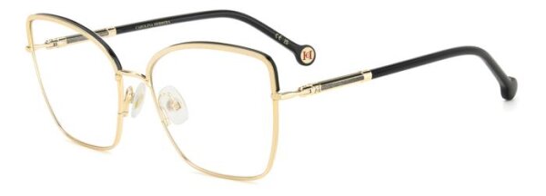 HER 0234 FRAUEN VOLLRANDFASSUNG RHL-GOLD SCHWARZ