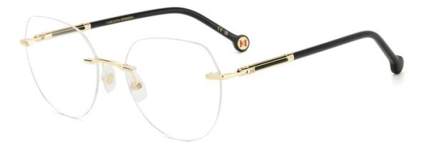 HER 0235 FRAUEN RANDLOS RHL-GOLD SCHWARZ