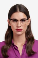 HER 0243 Frauen Vollrandfassung 2M2-Schwarz Gold