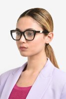 HER 0191 Frauen Vollrandfassung 80S-Schwarz Weiss