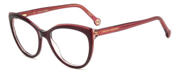 HER 0207 Frauen Vollrandfassung C8C-Burgundy Rot
