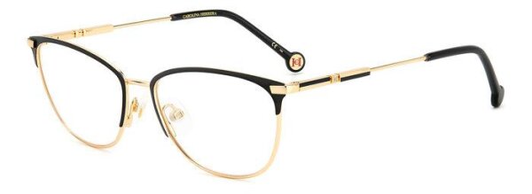 HER 0161 FRAUEN VOLLRANDFASSUNG RHL-GOLD SCHWARZ