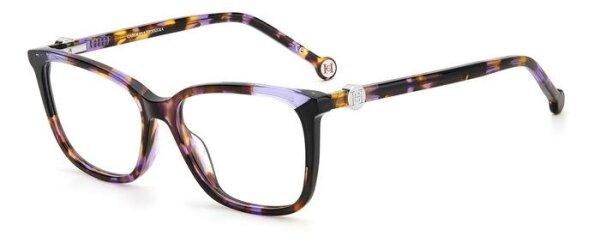 CH 0055 Frauen Vollrandfassung F0T-Violett Havanna
