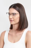CH 0040 FRAUEN VOLLRANDFASSUNG RHL-GOLD SCHWARZ