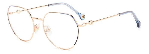 CH 0059 Frauen Vollrandfassung LKS-Gold Blau