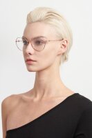 CH 0059 Frauen Vollrandfassung LKS-Gold Blau