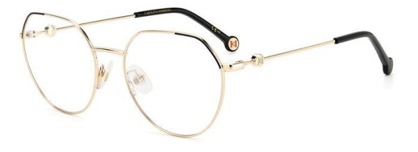 CH 0059 FRAUEN VOLLRANDFASSUNG RHL-GOLD SCHWARZ