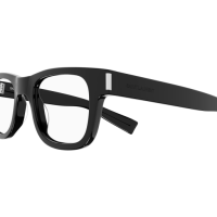 Saint Laurent Unisex International SCHWARZ RECYCLED ACETATE SL 564 OPT Italien