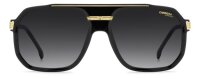 Carrera Carrera 1077/S Männer Vollrandfassung 2M2-Schwarz Gold