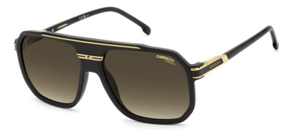 Carrera Carrera 1077/S Männer Vollrandfassung I46-Schwarz Gold