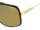 Carrera CA Glory II Unisex Erwachsene Vollrandfassung 71C-Schwarz Gelb