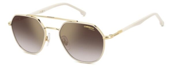 Carrera Carrera 303/S Unisex Erwachsene Vollrandfassung VVP-Gold Weiss