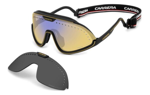 Carrera C Sport 01/S Männer Vollrandfassung I46-Schwarz Gold